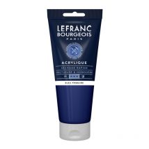 Peinture Acrylique - Bleu Primaire - 063 - Fine - Lefranc Bourgeois - Tube 200ml