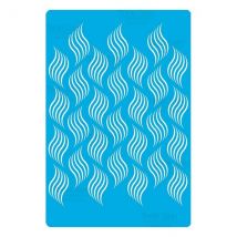 Pochoir Plastique Souple Réutilisable 18,5 X 14,5 Cm Fabrika Decoru Decoration 212 - FABRIKA DECORU