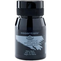Peinture Acrylique - Noir Mars Black - Fine Et Étude - Pot De 500ml - Royal Langnickel - Royal & Langnickel Mix-tique