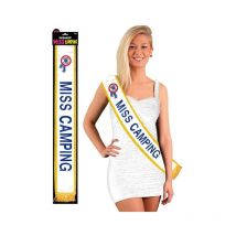 Echarpe - Miss Camping - Déguisement - Fête - Anniversaire - Studio H