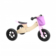 Draisienne-tricycle 2 En 1 Maxi Rose - Legler