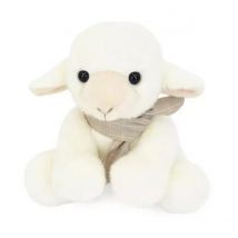Petite Peluche Agneau Foulard 14 Cm - Histoire D'Ours