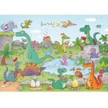 Les Dinosaures De Laure Cacouault - Puzzle Michèle Wilson