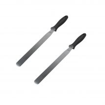 Ensemble De 2 Spatules À Crêpes Inox 25,9 Cm Fm Professional Pâtisserie