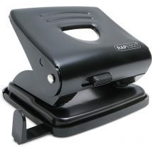 Perforateur - 2 Trous - Métal - Noir - Capacité 25 Feuilles - Rapesco - Esselte