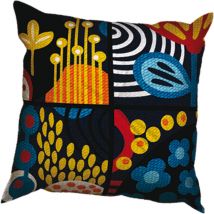 Kit Coussin Demi Point Végétal - Margot