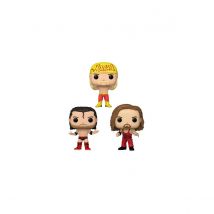 Wwe - Pack 3 Figurines Pop! Hogan & Outsiders 9 Cm - Funko