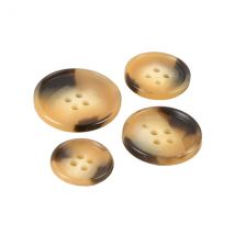 Lot De 3 Boutons Costume Beige Antilope - My mercerie