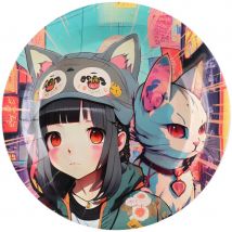 10 Assiettes Manga - Santex