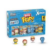 X-men - Pack 4 Figurines Bitty Pop! X-men (série 2) 2,5 Cm - Funko