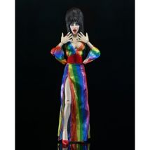 Elvira, Maîtresse Des Ténèbres - Figurine Clothed Over The Rainbow Elvira 20 Cm - Neca