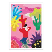 Affiche - Coral - Shihotana - Wall Editions