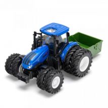 Tracteur Jouet Radiocommandé 1/24 Double Roues Avec Godet Basculant Ko6640hb - Korody
