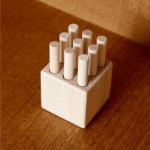 Tourillon - Encastrement - 1 Pochon De Rangement - Observe Montessori - ObserveMontessori