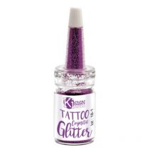 Paillettes Pour La Peau Violet Flacon 7 Ml - Ki Sign
