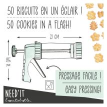 Presse À Biscuits Need'it - Scrapcooking
