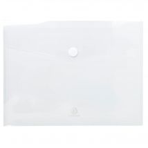 Sachet De 5 Pochettes-enveloppes Polypropylène - A4 - Incolore - X 10 - Exacompta