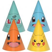 8 Chapeaux Pokémon - Amscan