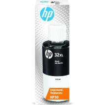 Cartouche D'Encre 32xl Bouteille D'Encre Noire Grande Capacité Authentique 135 Ml (1vv24ae) Pour Smart Tank Plus 455 / 457 - HP