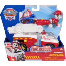 Coffret Pat Patrouille Fire Rescue : Marcus Avec Son Camion De Pompier - Véhicule - Figurine - Paw Patrol - Spin Master - 20151458 - Spin Master