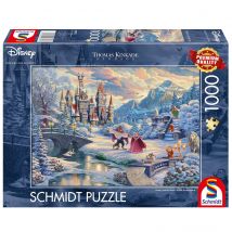 Puzzle La Belle Et La Bête En Hiver 1000 Pcs - Schmidt