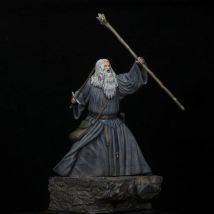 Le Seigneur Des Anneaux - Figurine Gandalf In Moria 18 Cm - Sd Toys