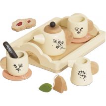 Set De Thé Et Plateau – 12 Pièces - Le Toy Van - Beige