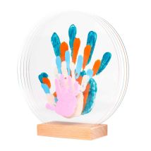 Kit Empreinte De Mains 5 Pers. Pastel - Louyou