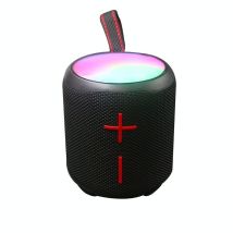 Enceinte Bluetooth Extérieure Portable Couleurs Vives Son Puissant Et Led Animées Noir Yonis - Yonis