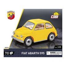 1965 Fiat 500 Abarth Scale 1:35 70 Pcs - Cobi