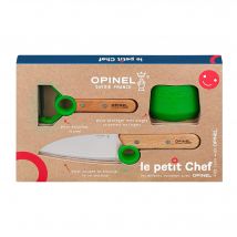 Coffret Le Petit Chef Bois Vert Opinel - Cookut