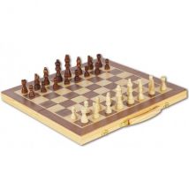 Jeu D'Échecs En Bois - Plateau 41 X 41 Cm - Jeu De Société - Natural Games