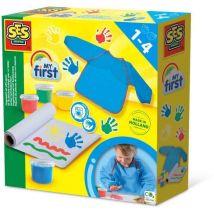 My First - Mon Premier Kit De Peinture Au Doigt Avec Un Tablier - - Ses Creative