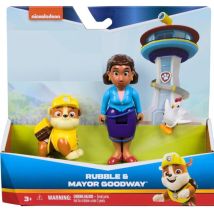 Pat Patrouille Mme Goodway + Poule Galinetta + Ruben - 3 Figurines - Chien - Paw Patrol - Spin Master - 20148185 - Spin Master