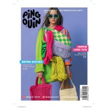 Magazine Pingouin N°8 - Printemps/eté 2024 : Retro Sixties Multicolore