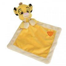 Doudou Plat Simba 17 X 17 Cm - Le Roi Lion - Peluche Disney - Nicotoy - Nicotoy