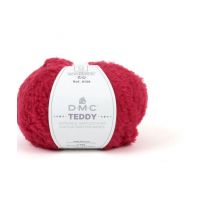 Pelote De Laine Layette Teddy - Dmc 322 Rouge - Dmc