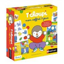 Mon Coffret 7 Jeux T'Choupi - Multi Jeux Tout Petits - Nathan - Educatif, Maternelle - Nathan
