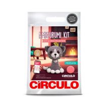 Kit Amigurumi Chat Persan - Circulo Gris