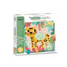 Pochoirs Motifs - Couleurs De La Jungle - Créa Lign'