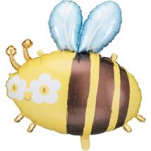 Ballon Aluminium Hélium Abeille - PartyDeco