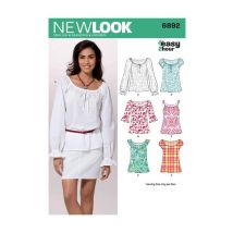 Patron New Look 6892 Tee-shirt, Top Taille N°fr 34-44