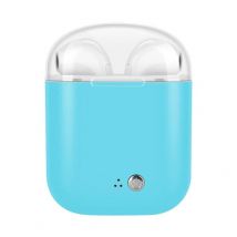 Ecouteurs Bluetooth Sans Fil Avec Réduction De Bruit Et Microphone Intégré Bleu Yonis - Yonis