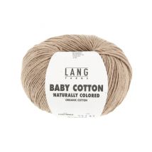 Pelote À Tricoter Baby Cotton Naturally Colored – Lang Yarns 03 Marron