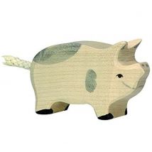 Figurine Porcelet Tacheté - Holztiger