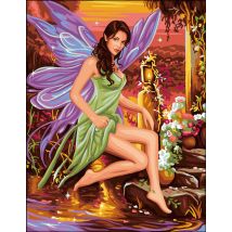 Canevas Antique Féerie Rafael Angelo 50x65cm - LUC