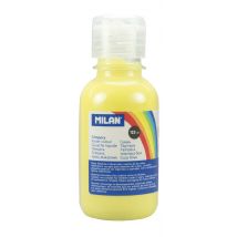 Bouteille Gouache 125 Ml Jaune Citron - Milan