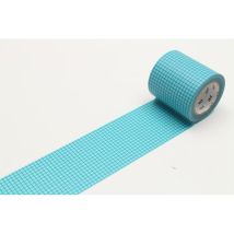 Masking Tape - Masking Tape Mt Casa Quadrillage 5 Cm Bleu Fond Bleu - Pool - MT Masking Tape