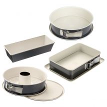 Ensemble De 4 Moules À Gâteaux De Formes Différentes De 28 À 32 Cm Dr.oetker Back-trend - Dr. Oetker