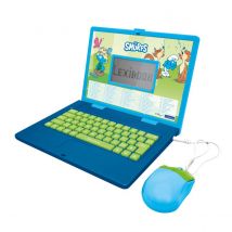 Ordinateur Portable Éducatif Bilingue Schtroumpfs (fr/en) - Lexibook